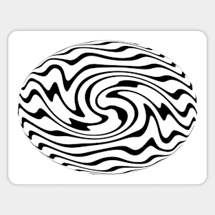 Wobbly Swirl Sticker